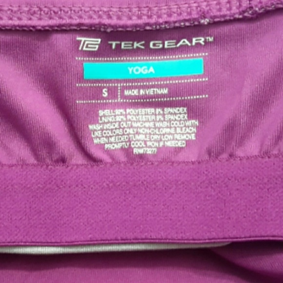 Tek gear yoga/workout top - Picture 2 of 3
